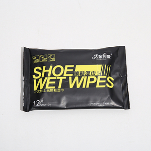 Hot Selling Disposable Scented 30pcs Sneaker Quick Cleaning Shoe Wet Wipes