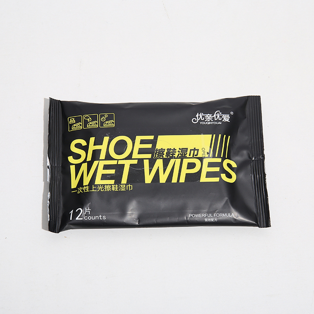 Hot Selling Disposable Scented 30pcs Sneaker Quick Cleaning Shoe Wet Wipes