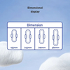 Ultra Thin Lady Organic Cotton Anion Feminine Sanitary Napkin Pant Liners for Woman