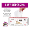 80pcs Soft Paper Wet Cleaning Wipes for Cats And Dogs Pet Cleansing Wet Wipes